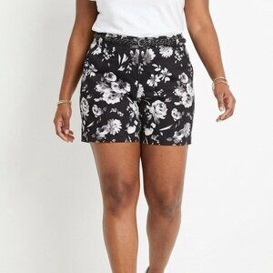 Gloria Vanderbilt Women Nimah Bud Shorts size 16